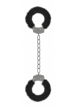 Beginner's Legcuffs Furry - Black