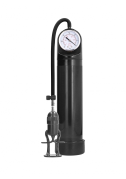 Deluxe  Pump With Advanced PSI Gauge - Black..