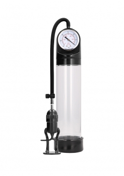 Deluxe  Pump With Advanced PSI Gauge - Transparent..