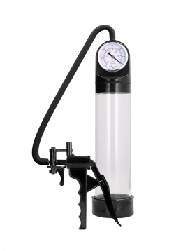 Elite Pump With Advanced PSI Gauge - Transparent..