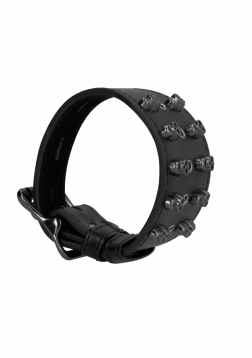 Bracelet with Skulls - Black..