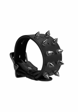 Bracelet with Spikes - Black..