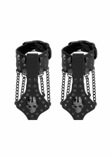 Handcuffs with Skulls and Chains - Black..