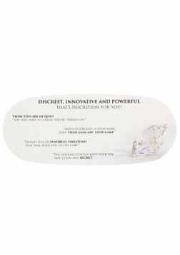 Discretion - Toytester Inlay-Engels