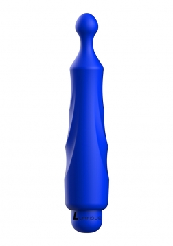 Dido - ABS Bullet With Silicone Sleeve - 10-Speeds - Royal Blue....