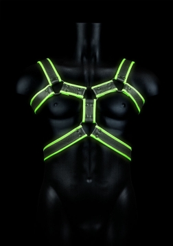 Body Harness - Glow in the Dark - L/XL..