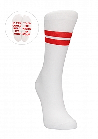 Dirty Mind Socks - US Size 8-12 / EU Size 42-46