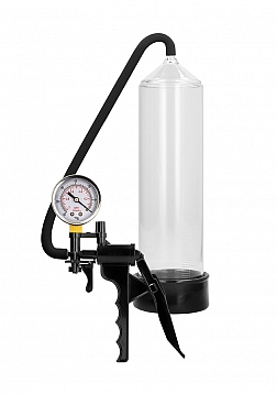 Elite Beginners Pump with PSI Gage - Translucent