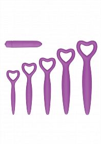 Silicone Vaginal Dilator Set - Purple..