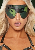 Eye-Mask - Army Theme - Green..
