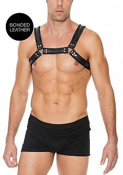 Z Series Chest Bulldog Harness - L/XL - Black..