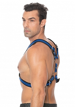 Ouch! - Z Series Scottish Harness - S/M - Blue