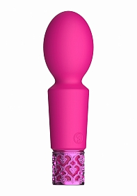 Royal Gems - Brilliant - Silicone Rechargeable Bullet - Pink..