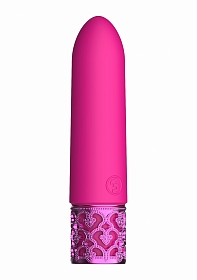 Royal Gems - Imperial - Silicone Rechargeable Bullet - Pink..