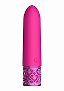 Royal Gems - Imperial - Silicone Rechargeable Bullet - Pink..