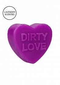 Heart Soap - Dirty Love - Lavender Scented..