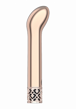 Royal Gems - Jewel - ABS Rechargeable Bullet - Rose Gold..