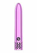 Royal Gems - Shiny - ABS Rechargeable Bullet - Pink..