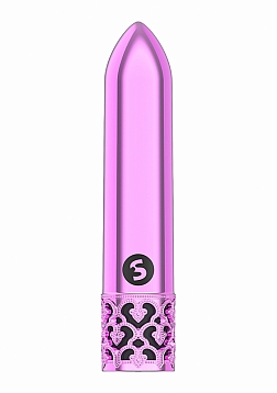 Royal Gems - Glitz - ABS Rechargeable Bullet - Pink..