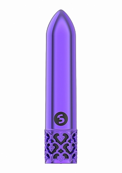 Royal Gems - Glitz - ABS Rechargeable Bullet - Purple..