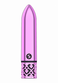 Royal Gems - Glamour - ABS Rechargeable Bullet - Pink..