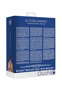 Ouch! - Z Series Scottish Harness - S/M - Blue
