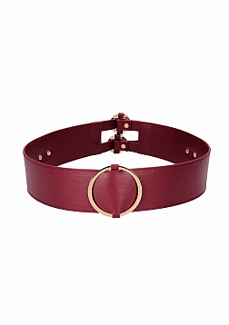 Waist Belt with Bondage Rings - S/M