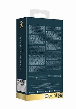 Waist Belt with Bondage Rings - S/M