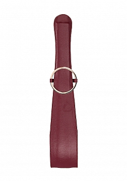 Ouch Halo - Belt Flogger - Burgundy