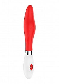 Athamas - Ultra Soft Silicone - 10 Speeds - Neon Red..