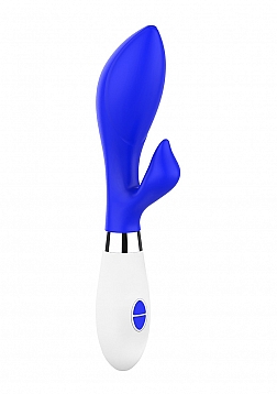 Achelois - Ultra Soft Silicone - 10 Speeds - Neon Royal Blue..