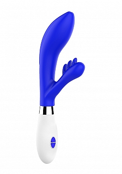 Agave - Ultra Soft Silicone - 10 Speeds - Neon Royal Blue..