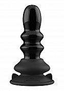Ribbly - Witch Suction Cup and Remote - 10 Speed - Black..