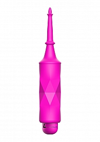 Circe - ABS Bullet With Silicone Sleeve - 10-Speeds - Fuchsia..