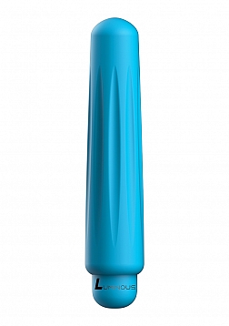 Delia - ABS Bullet With Silicone Sleeve - 10-Speeds - Turqiose..