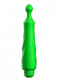 Dido - ABS Bullet With Silicone Sleeve - 10-Speeds - Green..