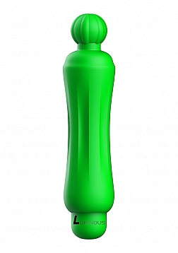 Demi - ABS Bullet With Silicone Sleeve - 10-Speeds - Green..