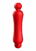 Demi - ABS Bullet With Silicone Sleeve - 10-Speeds - Red..