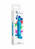 Demi - ABS Bullet With Silicone Sleeve - 10-Speeds - Turqiose..