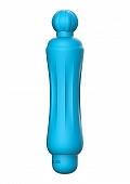 Demi - ABS Bullet With Silicone Sleeve - 10-Speeds - Turqiose..