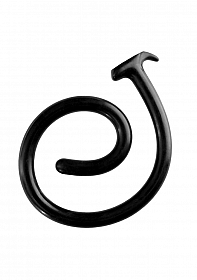 Ass Snake Dildo - 100 cm - Black..