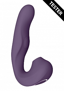 Zaki - Air Wave, Pulse Wave & G-Spot Vibrator - Purple - Tester..