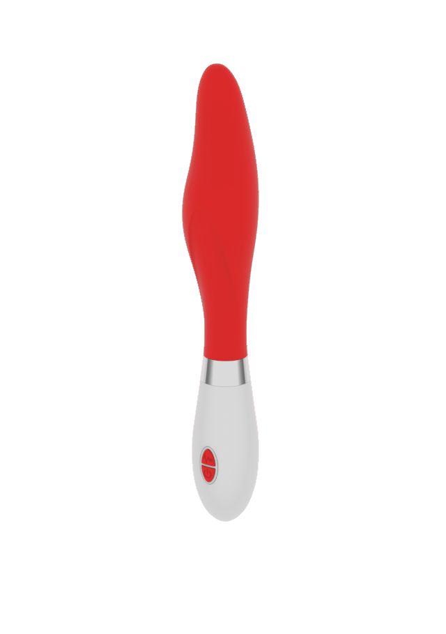Athamas - Ultra Soft Silicone - 10 Speeds - Neon Red..