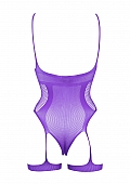 Open-Cup Strappy Teddy - One Size