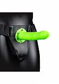 Glow in the Dark Twisted Hollow Strap-On - 8\