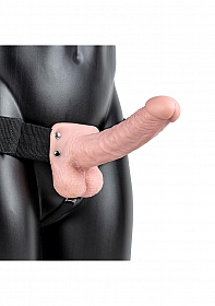 Hollow Strap-On with Balls - 7\