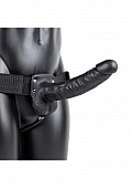 Vibrating Hollow Strap-On with Balls - 9\