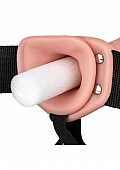 Vibrating Hollow Strap-On without Balls - 8\
