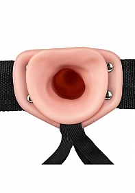 Vibrating Hollow Strap-On without Balls - 10\