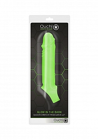 Smooth, Stretchable Penis Sheath - Glow in the Dark